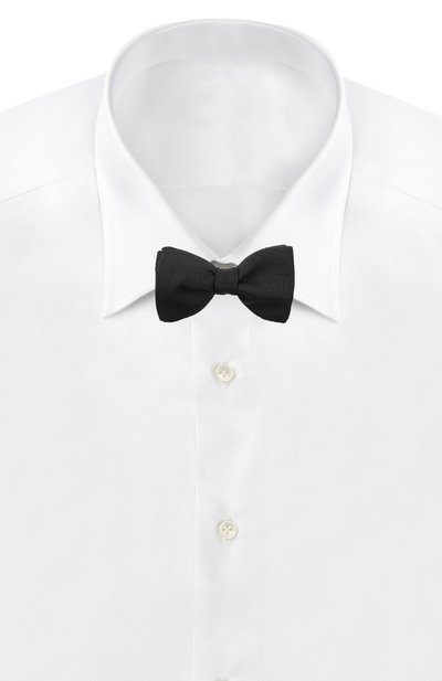 Шелковый галстук-бабочка LANVIN, арт. 1900/B0W TIE, фото 2