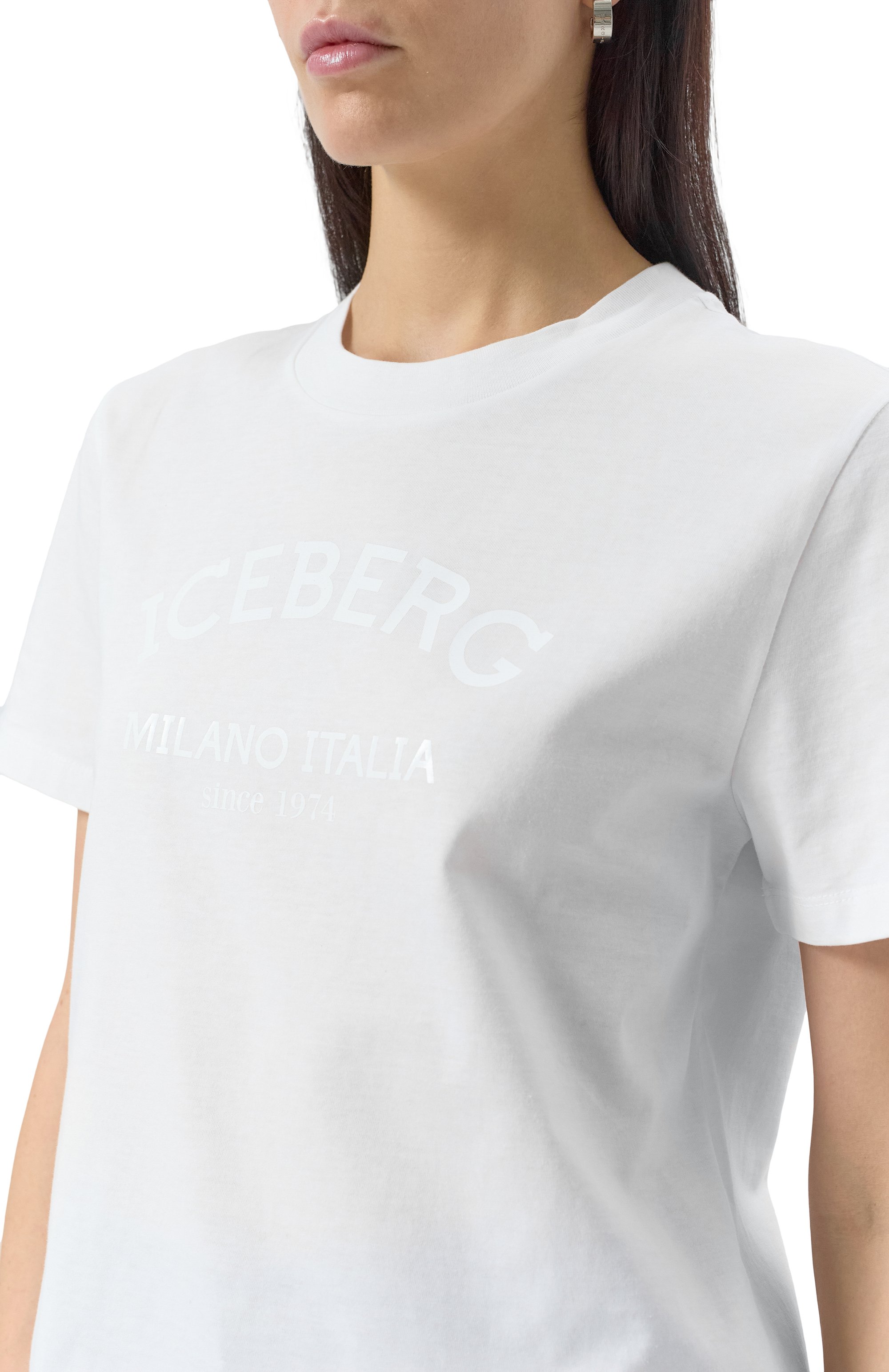 Хлопковая футболка ICEBERG, арт. F021/6325, фото 5