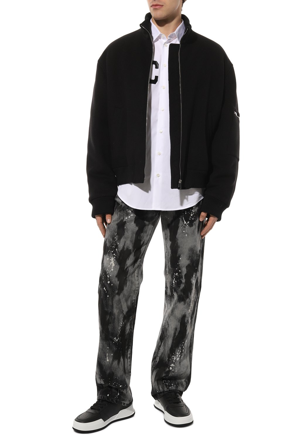 Кожаные кеды canadian DSQUARED2, арт. SNM0248 01500001, фото 2