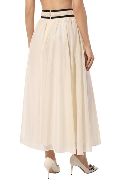 Юбка из хлопка и шелка SEVENTY VENEZIA, арт. G00717, фото 4