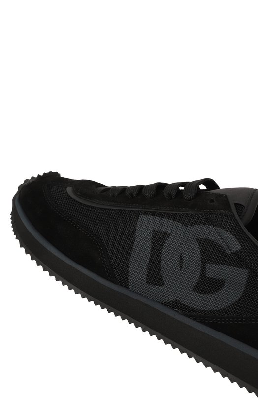Комбинированные кроссовки DG Cushion Dolce & Gabbana CS2288/A5355 Чёрный  CS2288/A5355 Фото 7