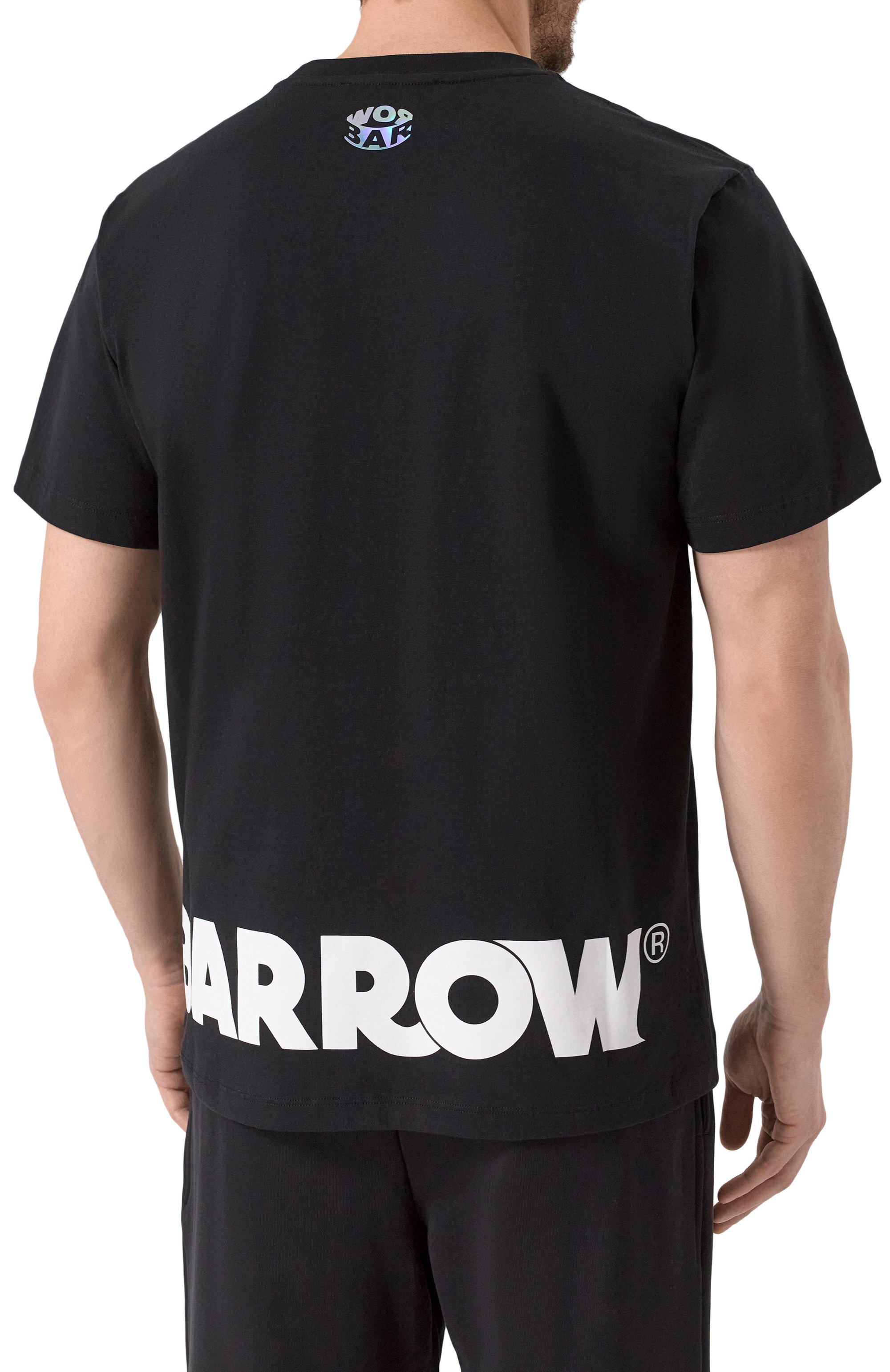 Хлопковая футболка BARROW, арт. S5BWMATH087, фото 4
