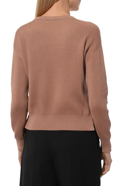 Хлопковый пуловер BRUNELLO CUCINELLI, арт. M1919B1299, фото 4