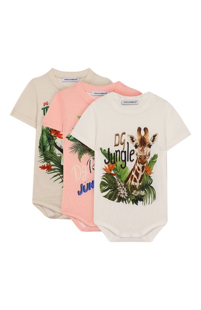 Комплект из 3-х боди DOLCE & GABBANA, арт. L2J0Q5/G7WRA, фото 1