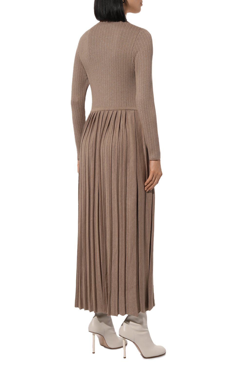 Платье из шелка и кашемира FREEAGE, арт. W25.DR113.6039.130, фото 4