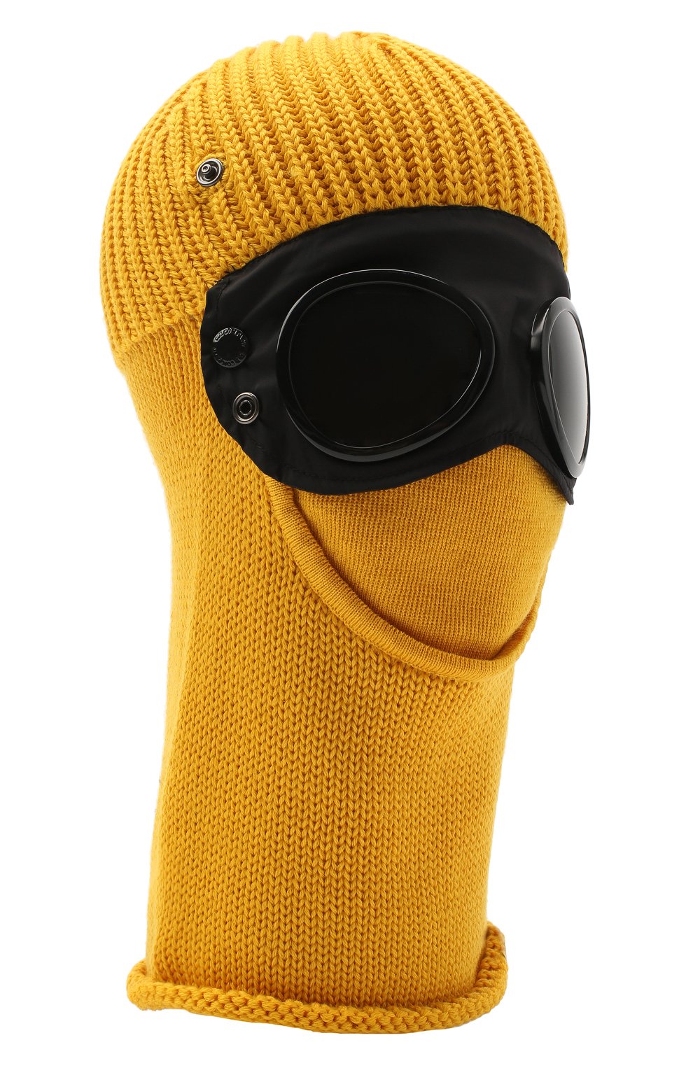 Шерстяная шапка-балаклава C.P. COMPANY желтого цвета по цене 21050 руб., арт. 09CMAC238A-005509A, фото 1 Шерстяная шапка-балаклава C.P. COMPANY, арт. 09CMAC238A-005509A, фото 1