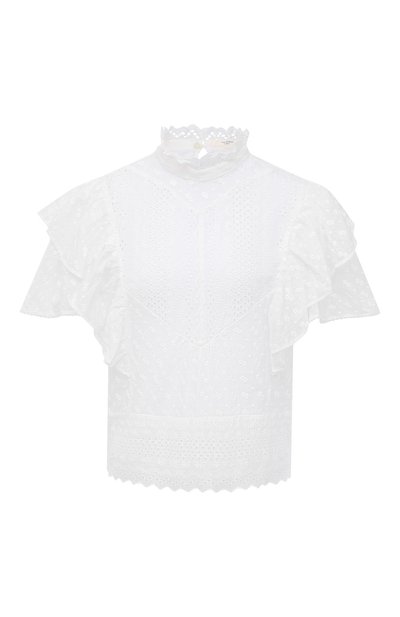 Женский хлопковый топ ISABEL MARANT ETOILE, арт. HT2040-21P032E/TIZAINA