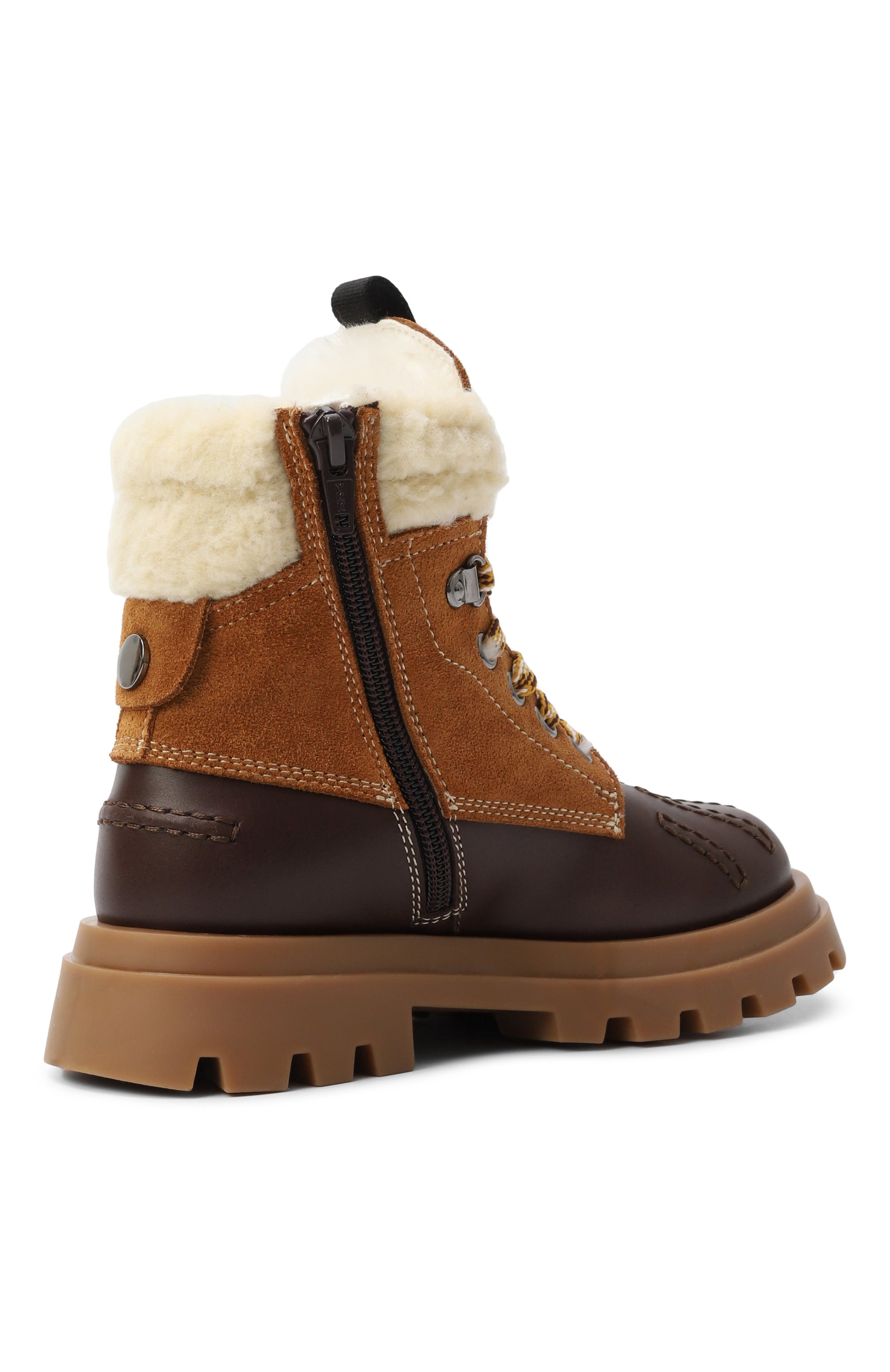 Кожаные ботинки DSQUARED2, арт. 81535/28-35, фото 3