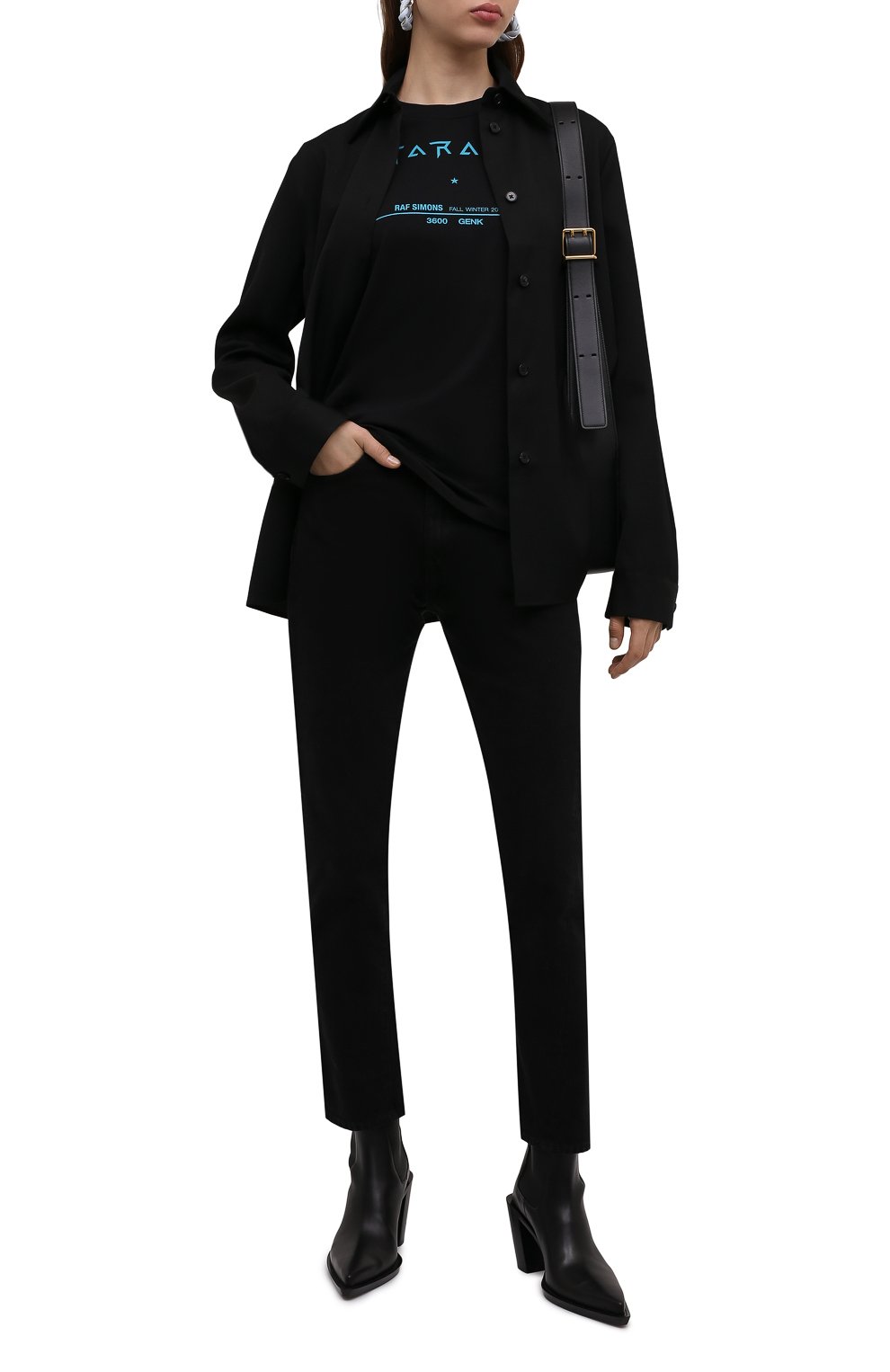 Хлопковая футболка RAF SIMONS, арт. 212-W104-19001, фото 2