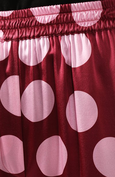 Шелковые брюки DOLCE & GABBANA, арт. FTAMPT/FSAZF, фото 5