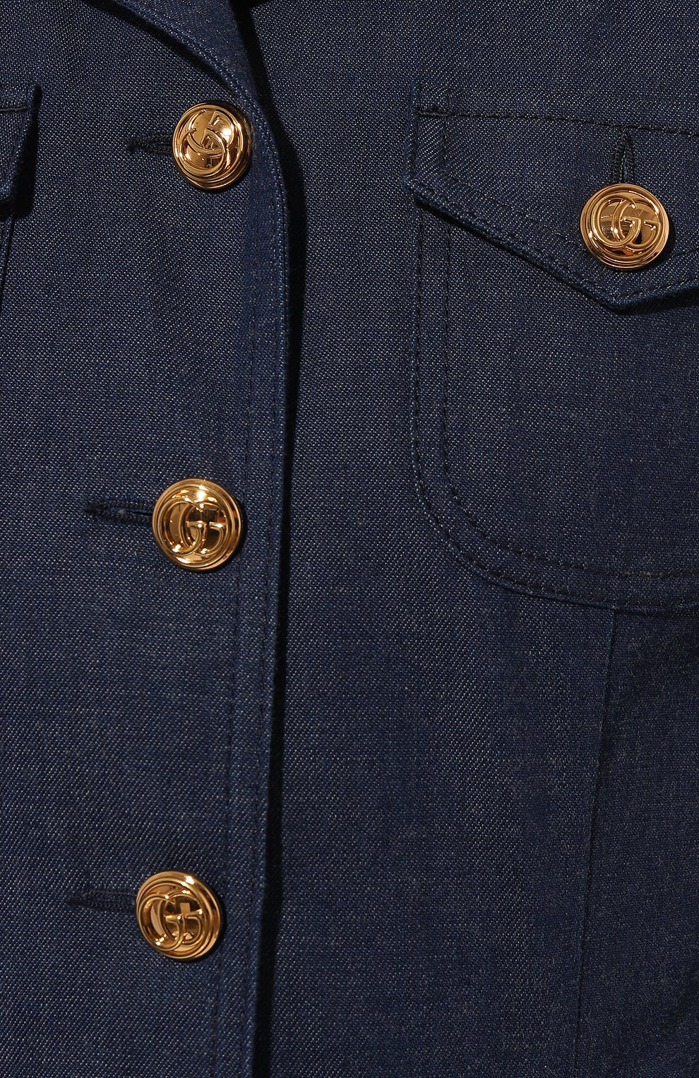 Хлопковый жакет GUCCI, арт. 644532 XDBJ8, фото 5