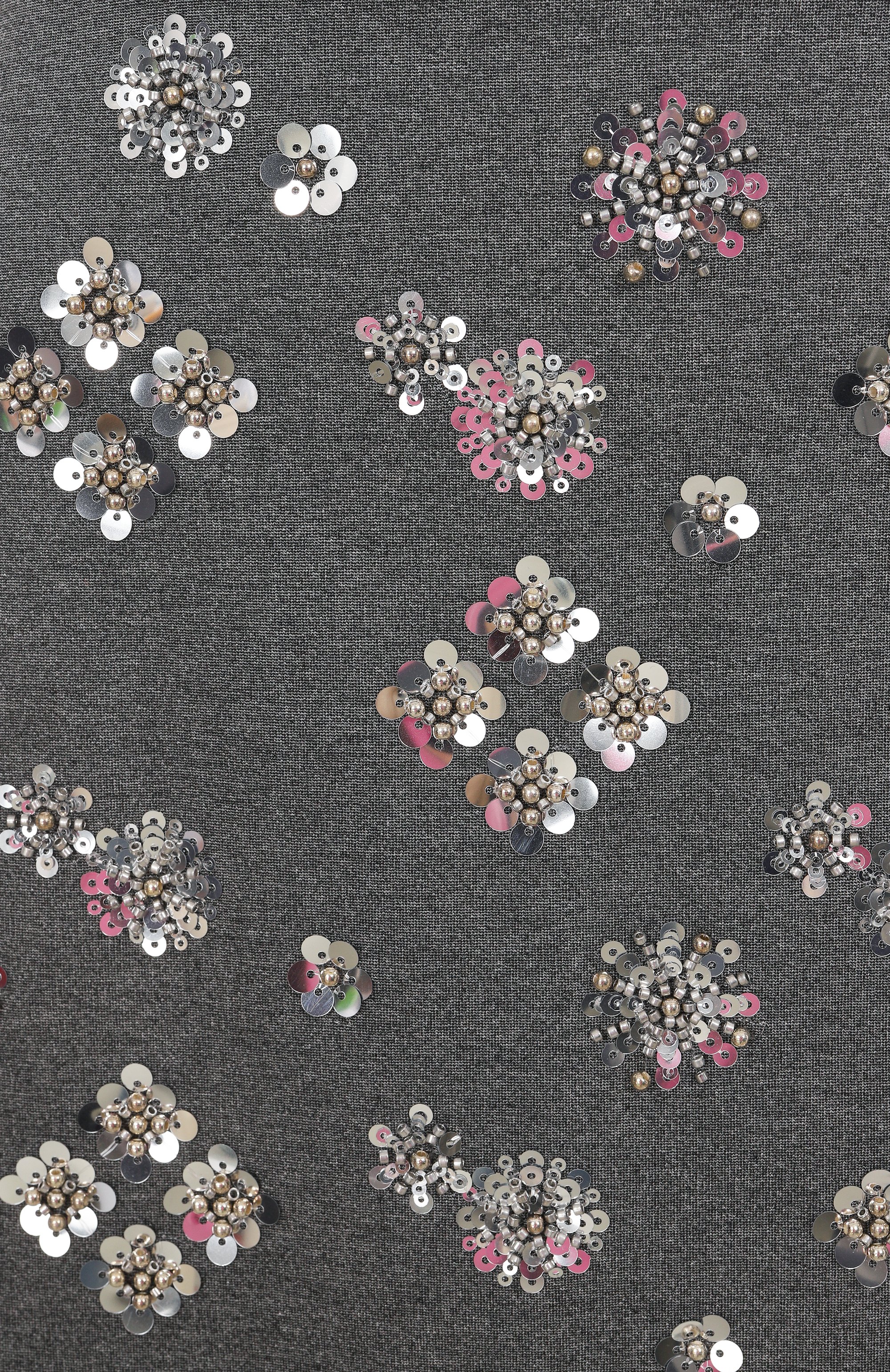 Юбка из вискозы с отделкой пайетками WEEKEND MAX MARA, арт. M0NZA, фото 6