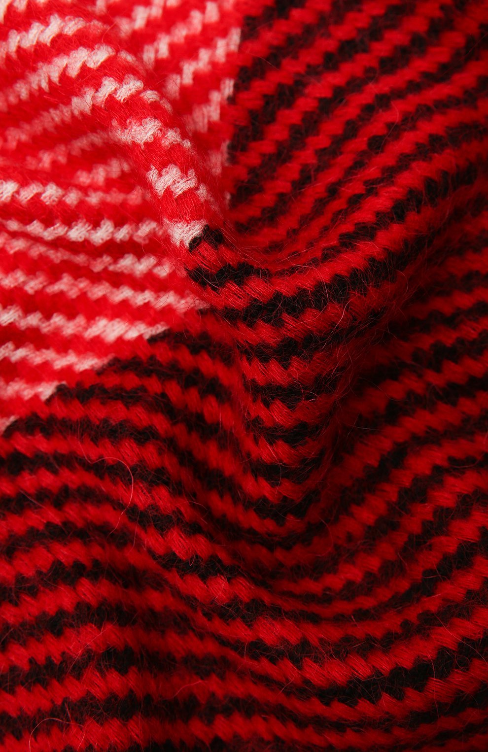 Шерстяной шарф ALEXANDER MCQUEEN, арт. 628295/3D00Q, фото 2