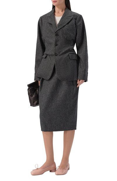 Кожаные туфли anatomic numeric MM6, арт. S59WZ0092/P7561, фото 3