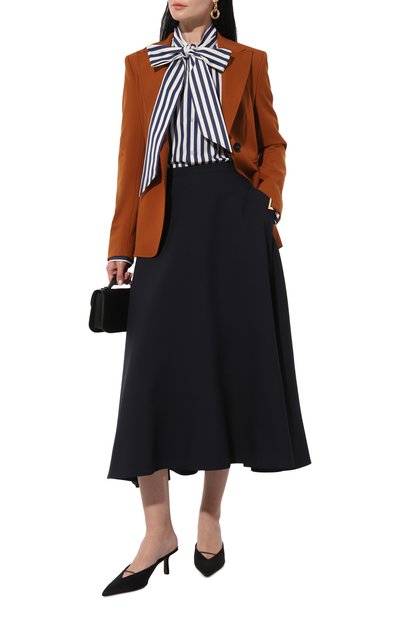 Юбка из шерсти и шелка VALENTINO, арт. 3B3RAA701CF, фото 2