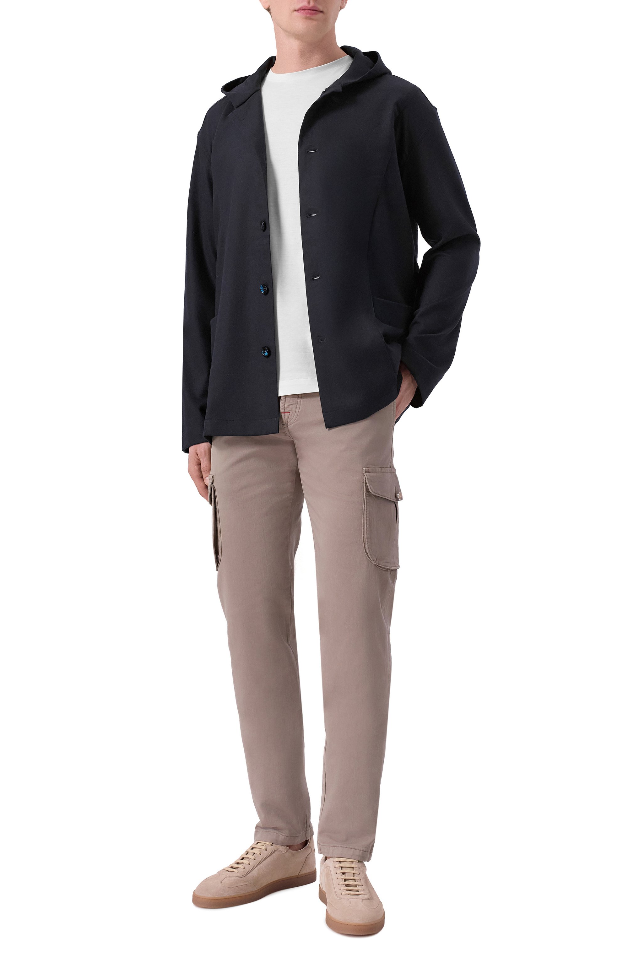 Шерстяная рубашка KITON, арт. UMCLUCAK0124G05, фото 2