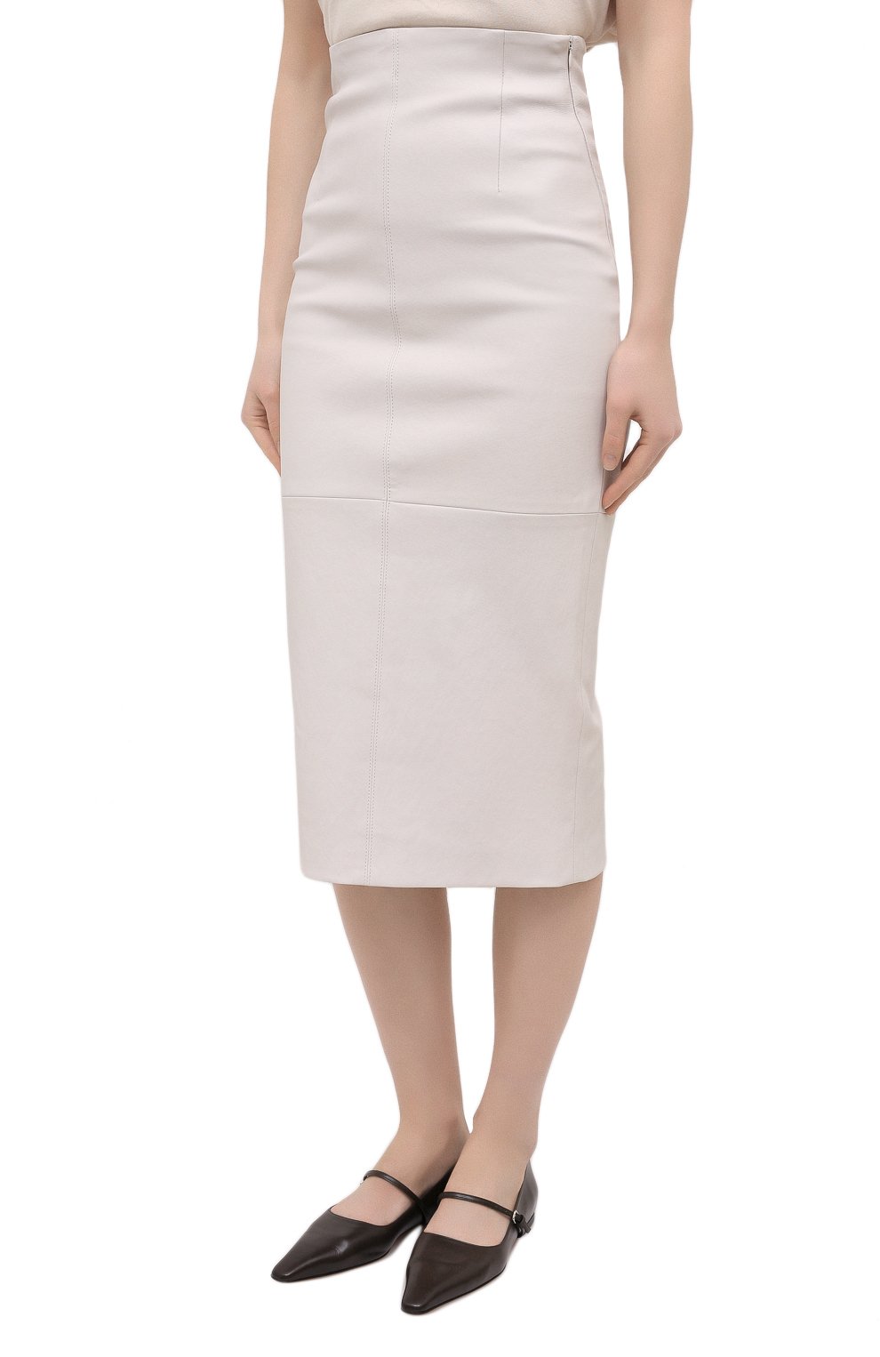 Кожаная юбка BRUNELLO CUCINELLI, арт. M0V32G2968, фото 3