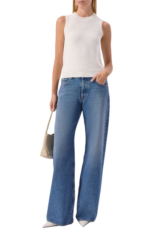 Хлопковый топ Gran Sasso 13222/32420 Белый  13222/32420 Фото 2