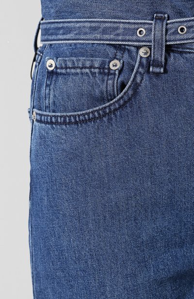 Джинсы RAG AND BONE синего цвета по цене 49700 руб., арт. WDD19H2697K3BG, фото 5 Джинсы RAG AND BONE, арт. WDD19H2697K3BG, фото 5