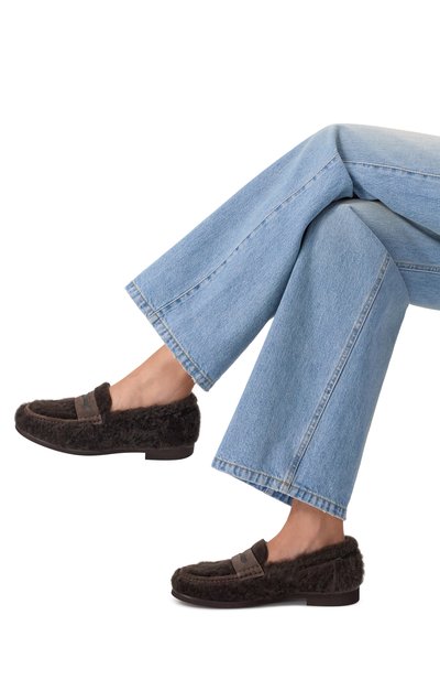 Пенни-лоферы из овчины BRUNELLO CUCINELLI, арт. MZBPG3113, фото 2