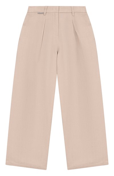 Брюки из вискозы и льна BRUNELLO CUCINELLI, арт. BH126P214B