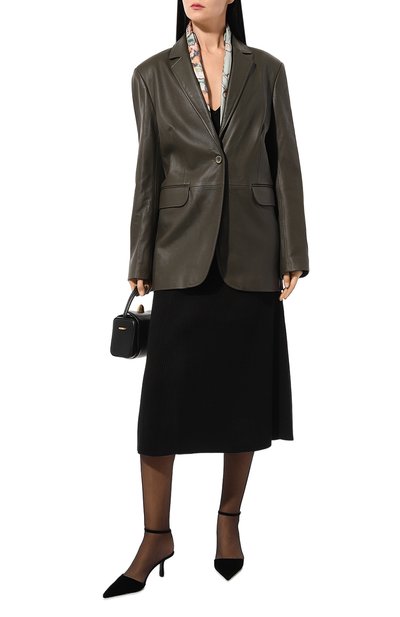 Шелковый палантин DRIES VAN NOTEN, арт. 232-011304-7278, фото 2