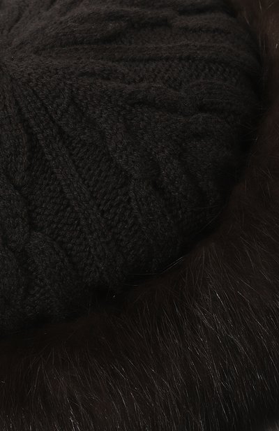 Шапка из меха соболя BLACK SABLE, арт. BS-47CF3, фото 3
