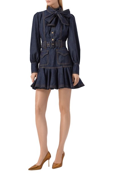 Кожаные туфли decollete piercing 90 RUBEUS MILANO, арт. DEC0LLETE PIERCING 90/NAPPA, фото 3