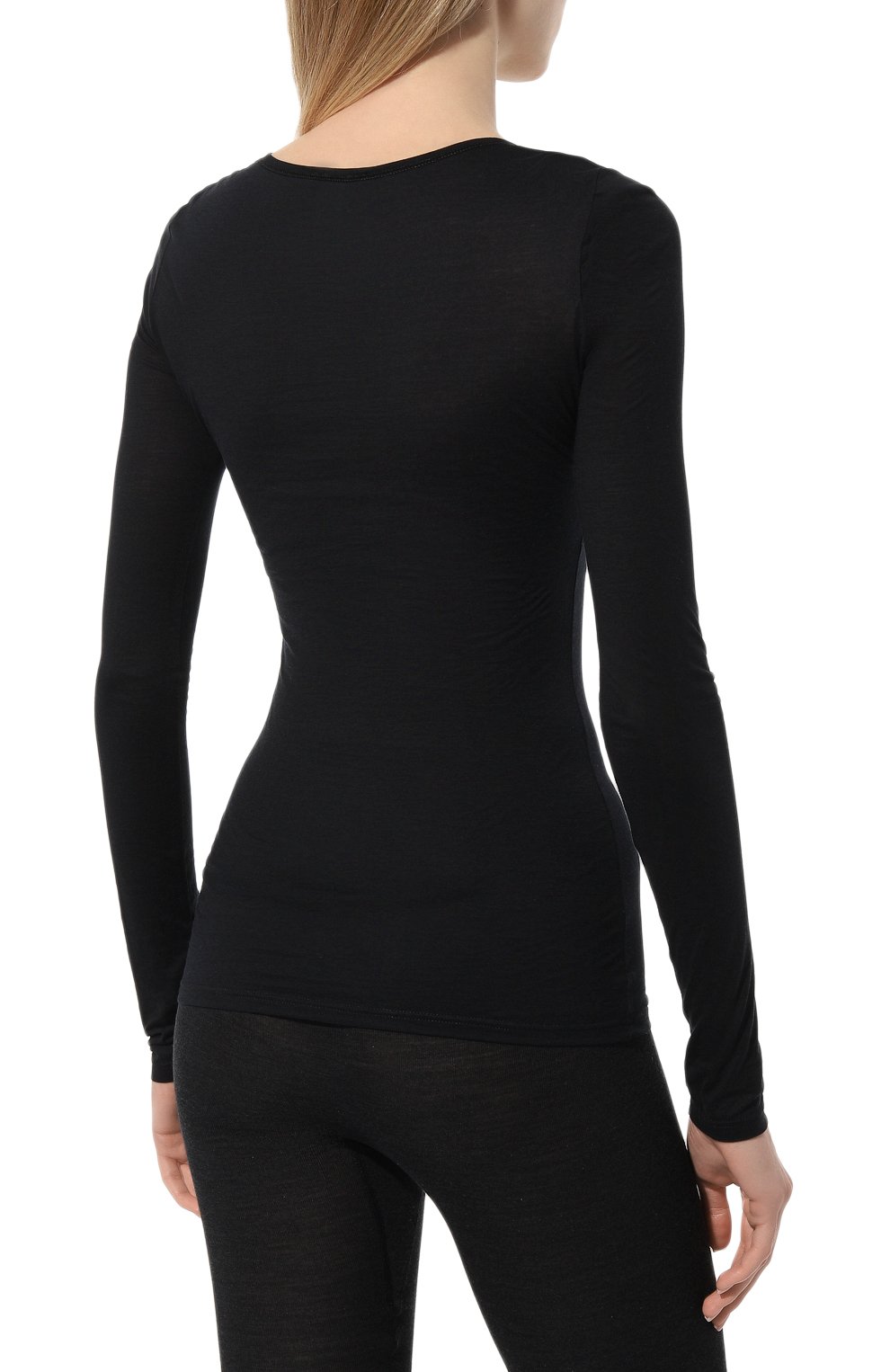 Хлопковый лонгслив HANRO, арт. 071347, фото 4