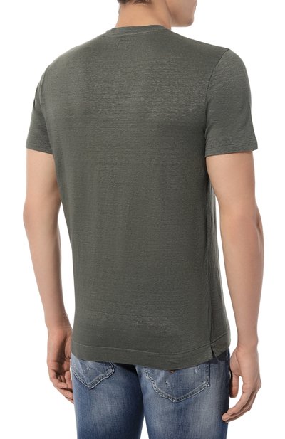 Льняная футболка FEDELI, арт. 7UED0151, фото 4