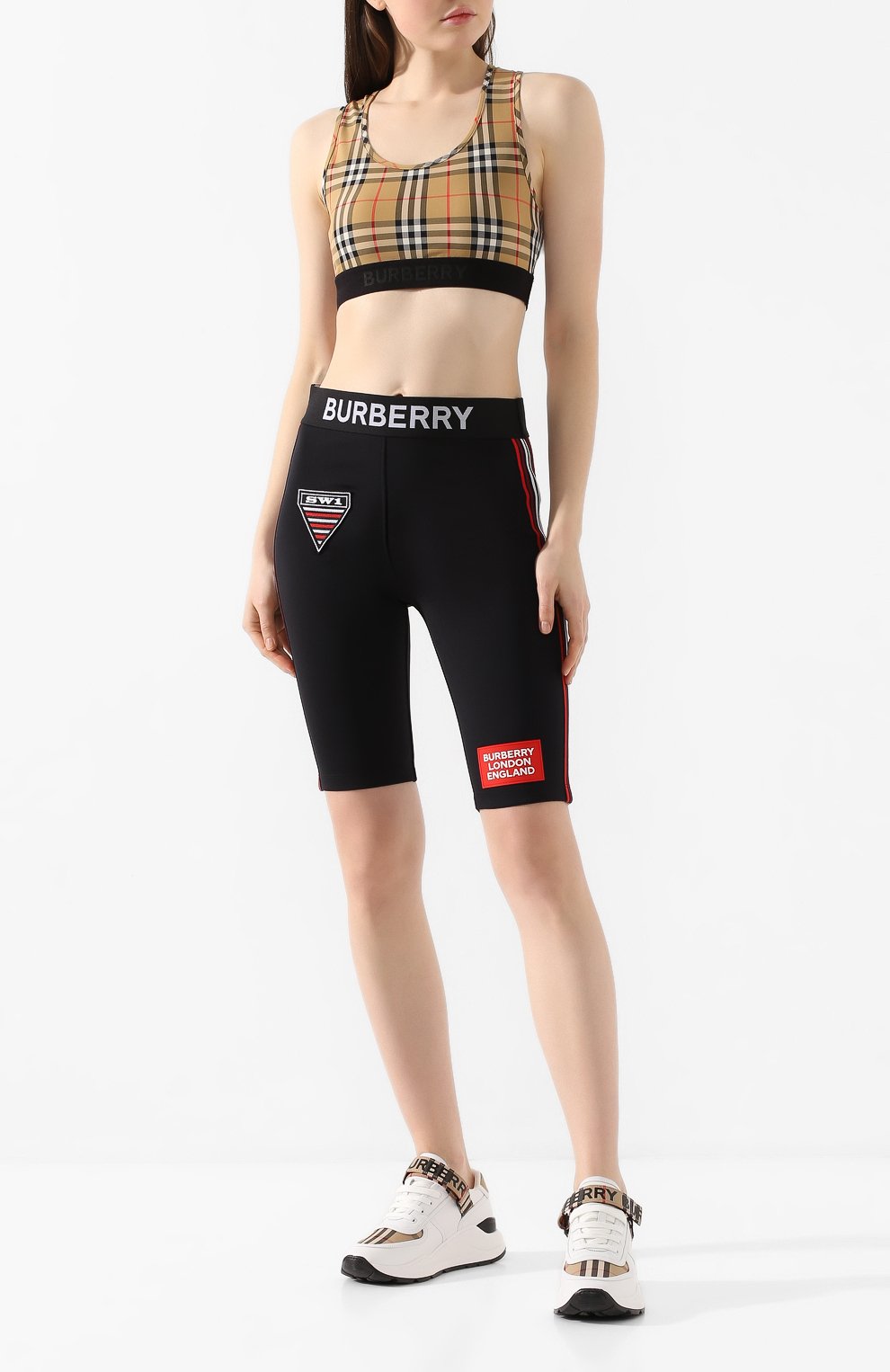 Шорты BURBERRY черного цвета по цене 62500 руб., арт. 8024661, фото 2 Шорты BURBERRY, арт. 8024661, фото 2
