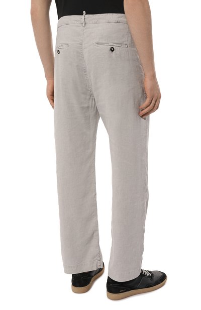 Брюки изо льна и шелка HANNES ROETHER, арт. 110447/BA21LAT0N.600, фото 4