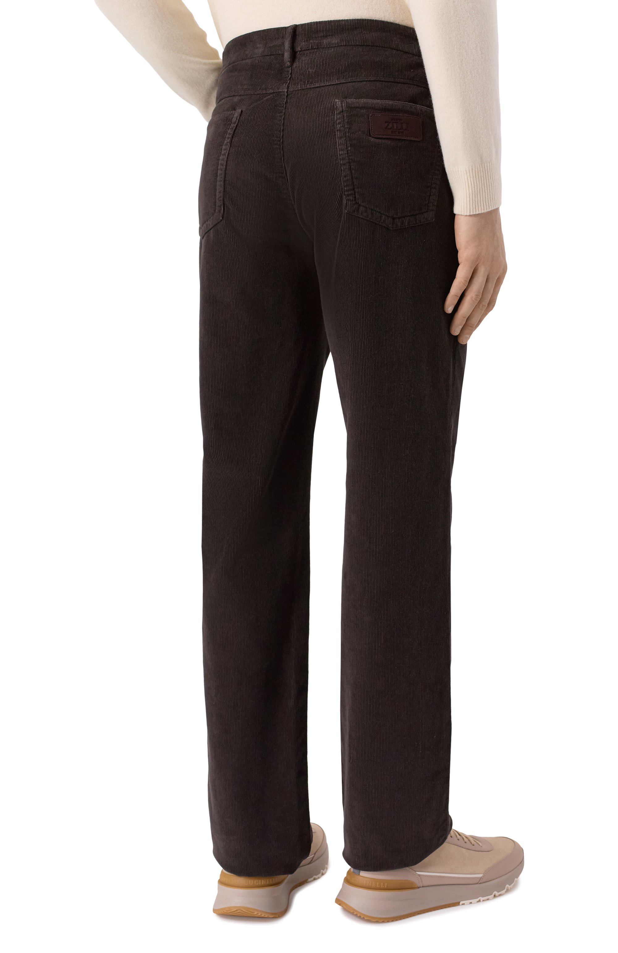 Вельветовые брюки ZILLI, арт. J5T101M0193VZL002, фото 4