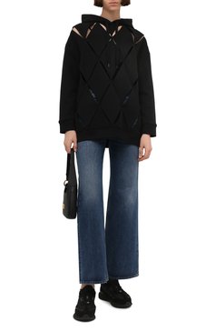 Хлопковое худи VALENTINO, арт. WB0MF13D6QM, фото 2