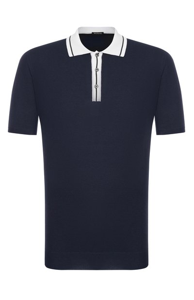 Мужская хлопковое поло KITON, арт. UMK0926