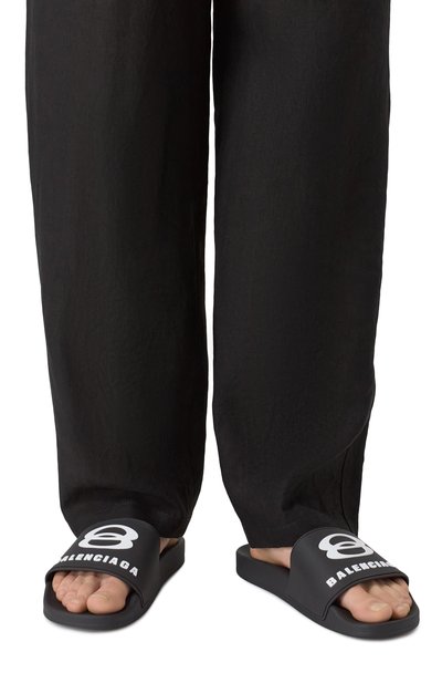 Шлепанцы pool BALENCIAGA, арт. 689031/W1SA6, фото 3