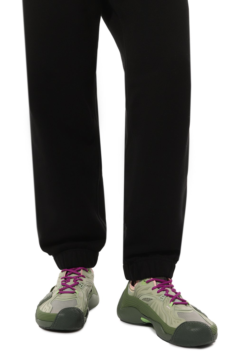 Комбинированные кроссовки flash-x LANVIN, арт. FM-SKIK00-MEFR-P23, фото 3