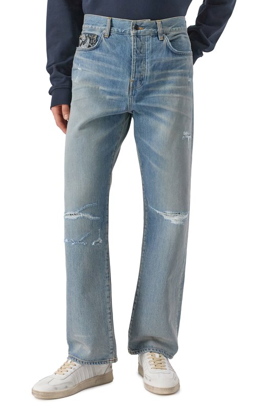 Джинсы Amiri AMDNGH1027 Голубой  AMDNGH1027 Фото 3
