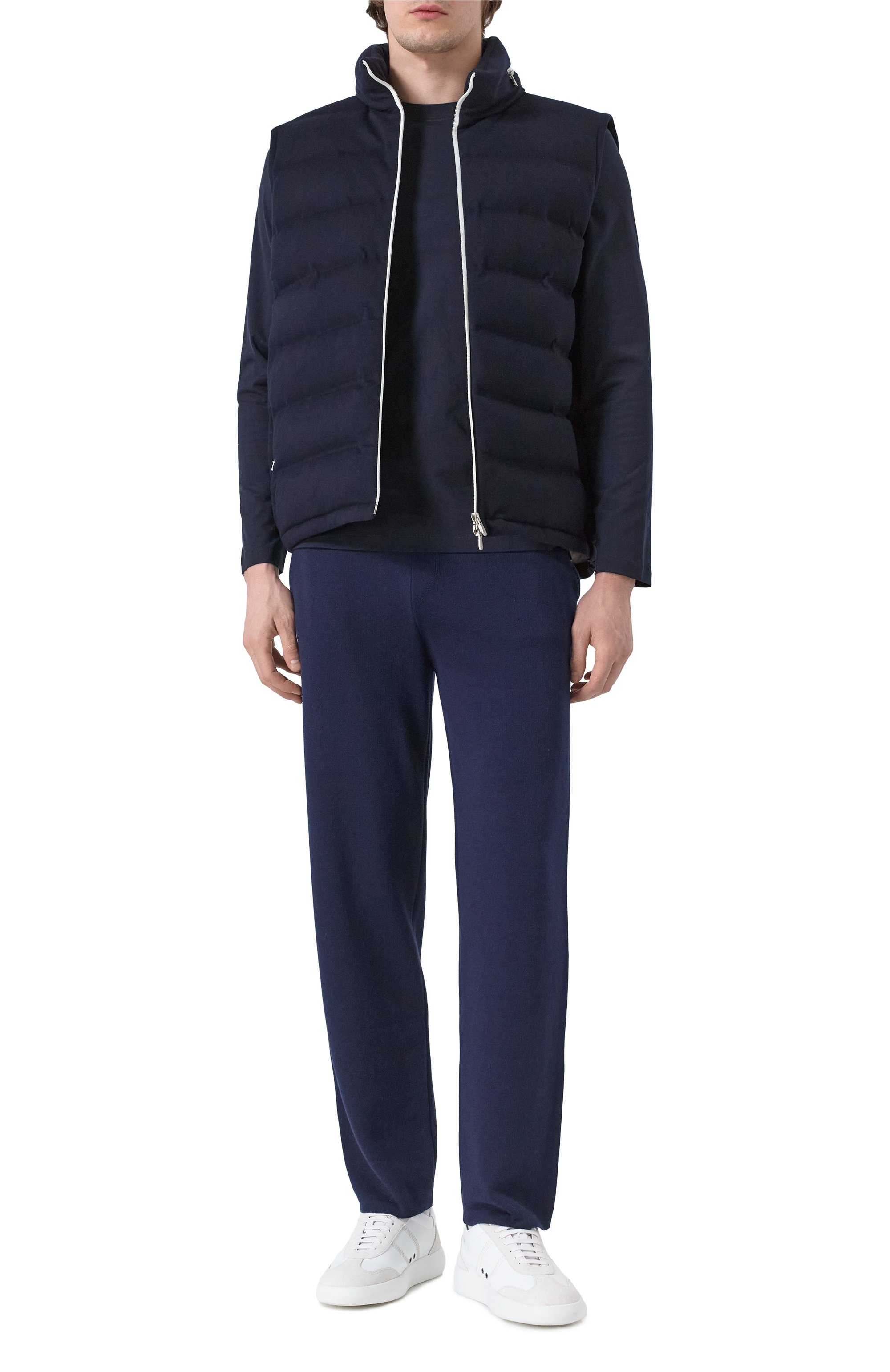 Пуховый жилет BRUNELLO CUCINELLI, арт. MM4631940, фото 2