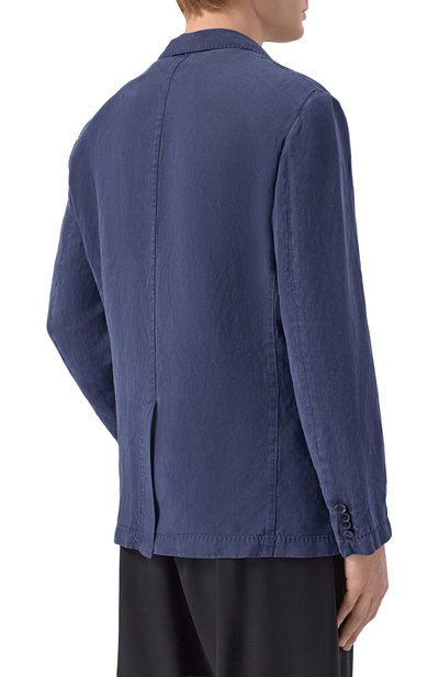 Пиджак из лиоцелла и льна 120% LINO, арт. 33ALIM89SN/G409/D00, фото 4