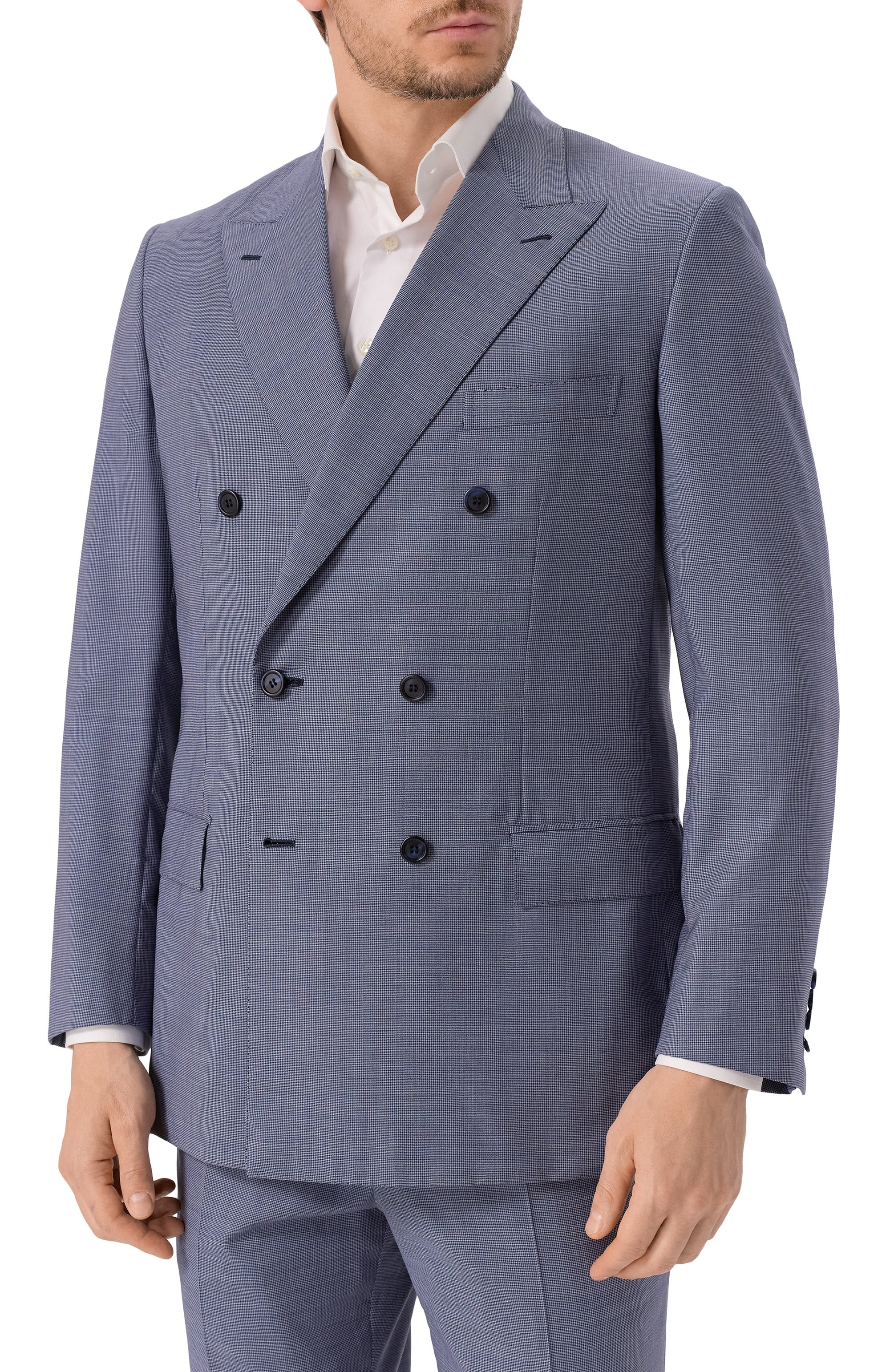 Шерстяной костюм BRIONI, арт. RAH10V/P9A1K/S0CRATE, фото 3