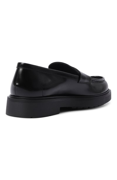 Лоферы EMPORIO ARMANI черного цвета по цене 42950 руб., арт. EB001676/AF28380, фото 3 Лоферы EMPORIO ARMANI, арт. EB001676/AF28380, фото 3