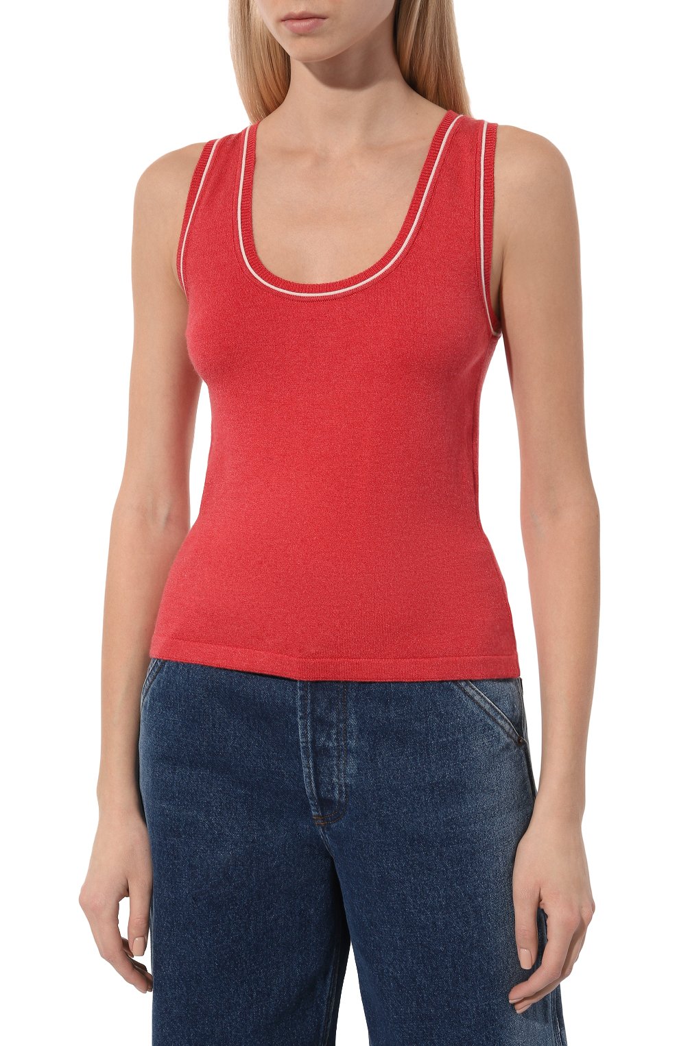 Майка из шелка и кашемира FREEAGE, арт. LW23.TP014.6030.608, фото 3