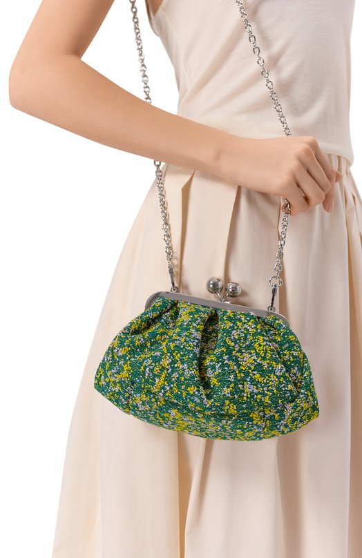 Клатч Pasticcino small Weekend Max Mara WKAACCENNI Зелёный  WKAACCENNI Фото 2