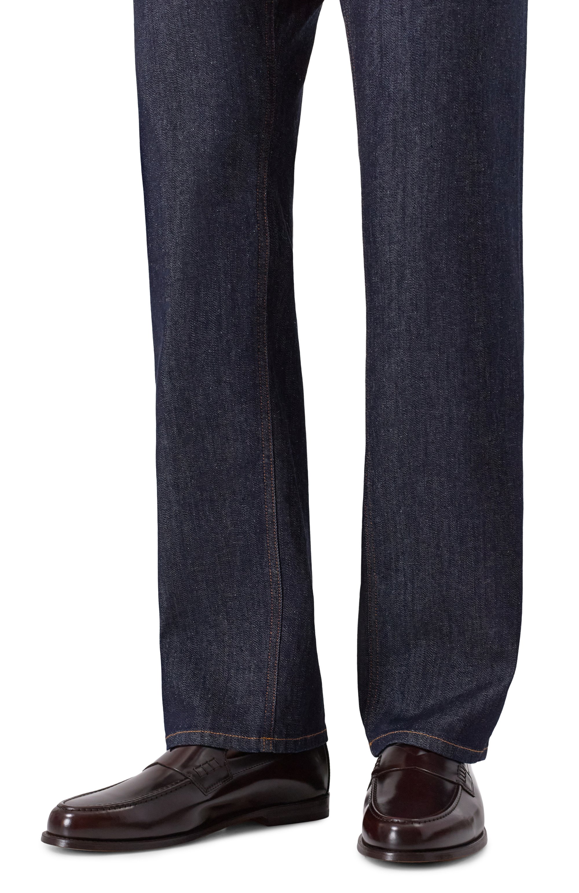 Кожаные пенни-лоферы DOUCAL'S, арт. DU3397MARIUZ007T, фото 3