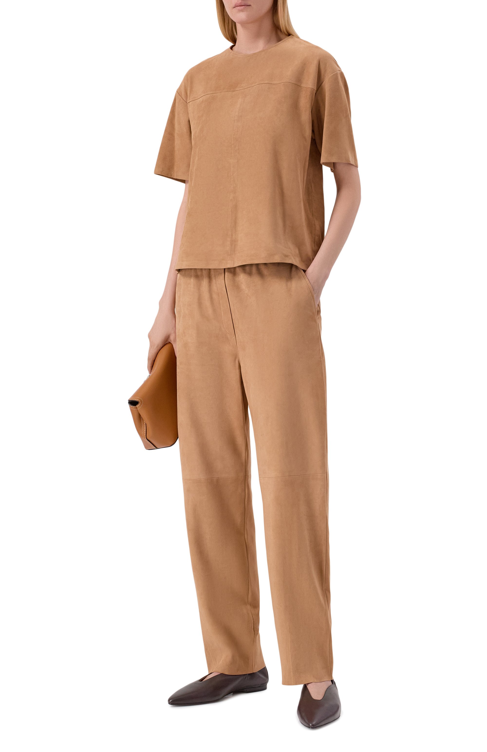 Замшевые брюки ANTONELLI FIRENZE, арт. Q8661/8967, фото 2