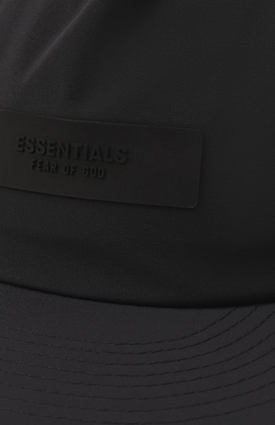 Бейсболка FEAR OF GOD черного цвета по цене 9285 руб., арт. 642SU247110F-M-001, фото 3 Бейсболка FEAR OF GOD, арт. 642SU247110F-M-001, фото 3