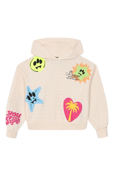 Хлопковое худи BARROW, арт. S5BKJGHS140