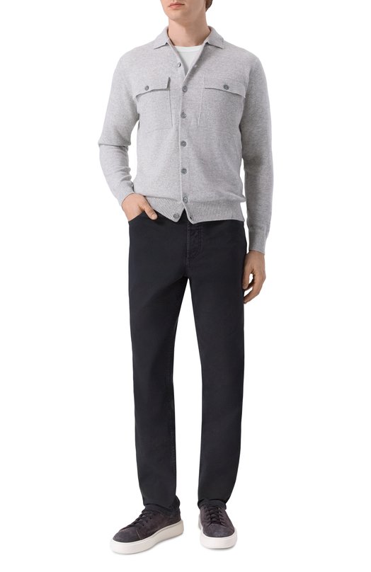 Кашемировый кардиган MVST M25.1PM.K015 Серый  M25.1PM.K015 Фото 2