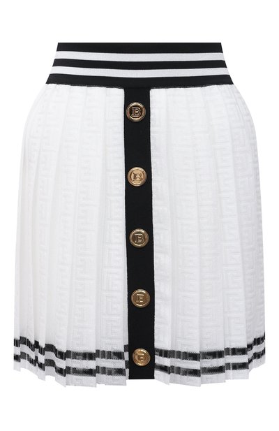 Женская юбка из вискозы BALMAIN, арт. WF1LB216/K249